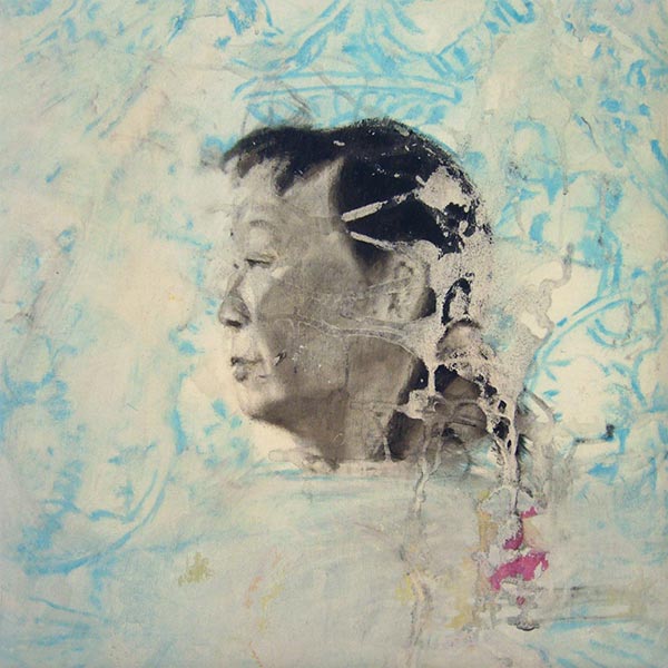6. Fusako 2009,40x40cm,Öl Lw.