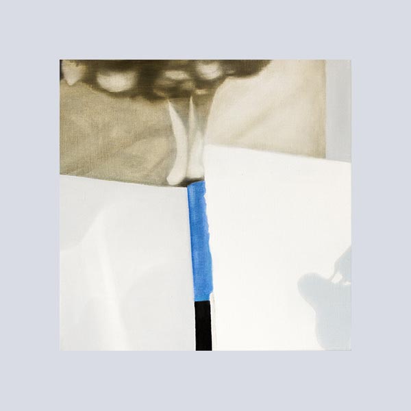 Double Image 1 2013, 40x40cm,Öl Lw.