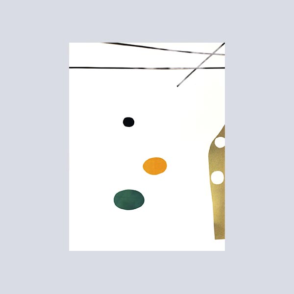 dancing buddha 12 2013, 40x30cm, collage