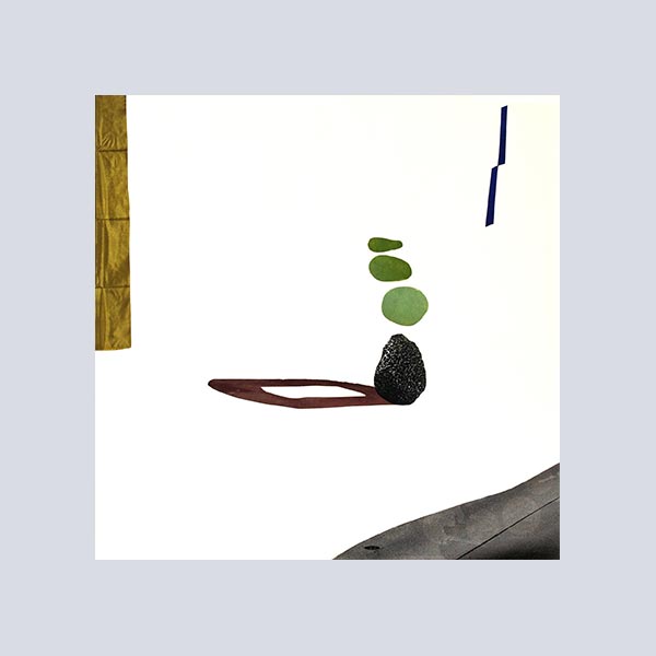 dancing buddha 4 2013, 40x40cm, collage