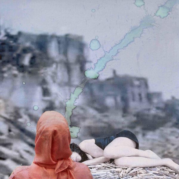 palestine 2010, Collage, 20,x20,7cm