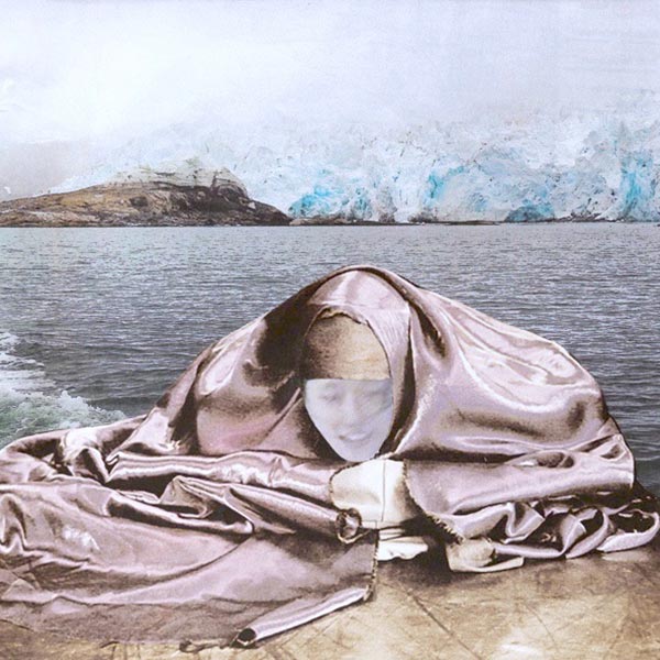 under cover 2010, Collage,23,2x21,1cm